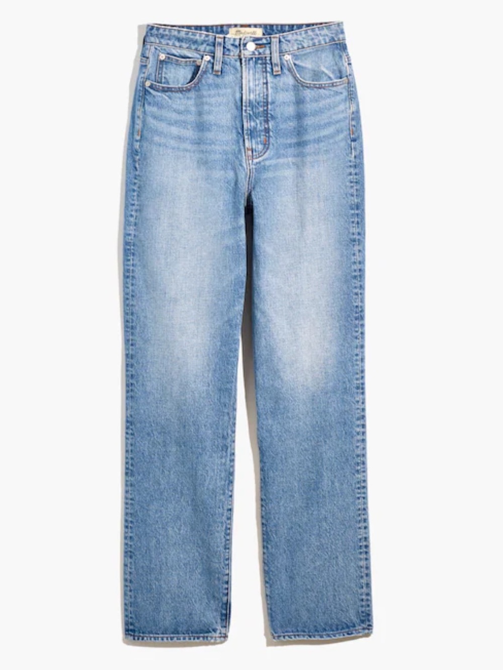 Madewell The Perfect Vintage Straight Jeans 90s Mom Jean Relaxed Fit Normcore
